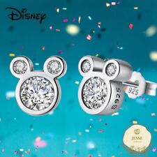 925 Sterling Silver Disney Mickey Earrings Mouse Disneyland picture