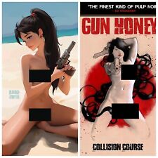 Gun Honey Collison Course #4 Set Of 2 Raretemper Nude PRESALE 8/7 Titan picture