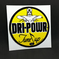 DRI-POWR TUNE UP Vintage Style DECAL, Vinyl STICKER, rat rod, hot rod, racing picture