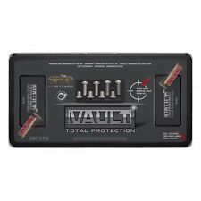 vault black smoke abs plastic license plate frame usa made picture
