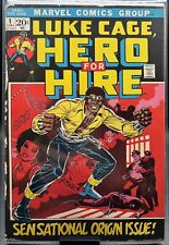 Hero For Hire #1, #2, #3  Origin & 1st Appearance Luke Cage 🔑 1972 Comic Books picture