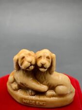 Wade Whimsies  PUPPY DOGS Red Rose Tea Figurine England picture