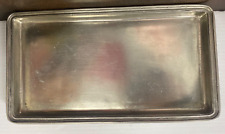 Vintage Pewter Vanity Tray Handmade By Cosi Tabellini In Italy For Match 11x5 picture