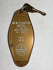 New Stanton Motel Hotel Motel Room Key Fob New Stanton Pennsylvania #37 picture