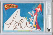 -ROGER RABBIT-KATHLEEN TURNER Beckett BAS Signed/Autograph/Auto Slabbed 5x7 Card picture