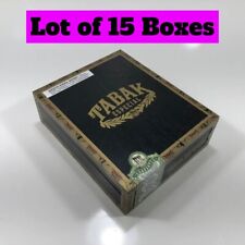 Lot of 15 Tabak Especial Gordito Empty Wooden Cigar Boxes 7x9x2.5 G picture