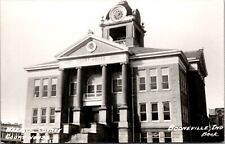 Real Photo Postcard Warrick County Court House in Booneville, Indiana picture