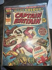 marvel comics Captain Britain #1 ( october 1976) picture