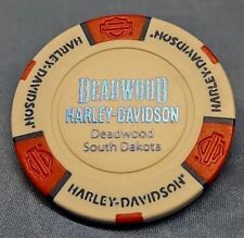 DEADWOOD HARLEY DAVIDSON OF DEADWOOD, SOUTH DAKOTA DEALERSHIP POKER CHIP NEW picture
