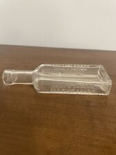 Vintage Kemp’s Balsam For That Cough Clear Medicine Bottle 1920s Cork Top picture
