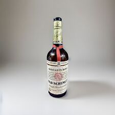 Vintage OLD Schenley Bourbon 1942’ Glass Bottle picture