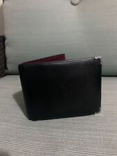 Authentic Must De Cartier Black Leather Mens Wallet  picture