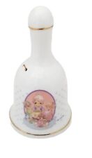 Vintage Precious Moments Bell Grandma Makes Life Sweet Porcelain Gold Gilt picture