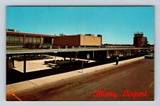Albany NY-New York, Albany Airport, Antique, Vintage Souvenir Postcard picture