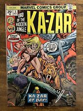KA-ZAR 5 DON HECK COVER MIKE FRIEDRICH STORY MARVEL COMICS 1974 VINTAGE picture