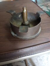 1943 Trench Art Brass Ashtray WWII Shell Casing  picture