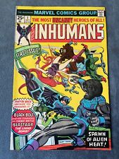Inhumans #1 1975 Marvel Comic Book Key Issue Doug Moench George Perez VG/FN picture