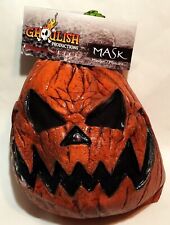 Jack O'lantern / Pumpkin Head Adult Halloween Mask - Ghoulish Productions - New picture