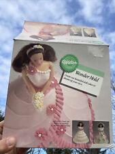 Vintage 1987 Wilton Wonder Mold BARBIE Doll In box INSTRUCTIONS tee pee ❤️ct39j3 picture