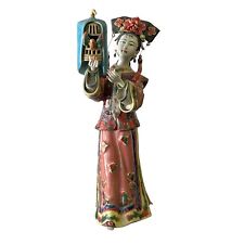 Chinese Oriental Porcelain Ancient Style Dressing Lady Figure ws2499 picture
