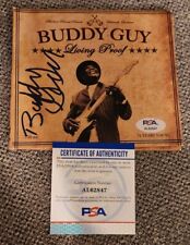BUDDY GUY SIGNED LIVING PROOF CD PSA/DNA AUTHENTICATED CERT#AL62847 RARE BLUES picture