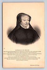 Portrait of Catherine de Medicis Nerdein Photo ND PHOT Postcard picture