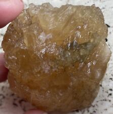 Stunning Rough 100% Natural Golden Calcite Crystal  #63 See Description picture