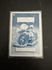 Marveless Kids Stickers Professor X Cyan Printing Plate Series 1. 1 Of 1 Rare picture