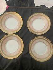 4 Christian Dior Marbre Rose Saucers Only picture