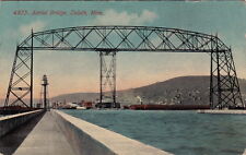 Postcard Aerial Bridge Duluth MN 1912 picture