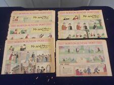 1928-1932 BOSTON SUNDAY POST COLOR COMICS - LOT OF 5 - NP 5205 picture
