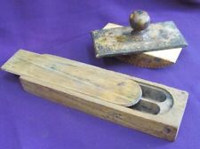 ANTIQUE 19C. WOODEN WRITING SET picture