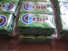Orbit Spearmint Sugar Free Chewing Gum, 36 Sealed individual Packs, collectible picture