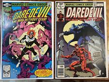 Daredevil #158 #169 Frank Miller F-VF 1979 1980 2nd Elektra Marvel Comics picture