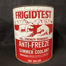 Vintage Consumers Petroleum Co. Super Frigidtest Anti-Freeze 1 Gallon Can picture