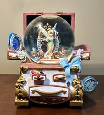 Vintage Disney Tinkerbell Snow Globe/Music Box Original Owner Pristine Condition picture