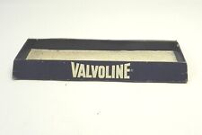 VINTAGE VALVOLINE STORE COUNTERTOP CARDBOARD 4 CAN DISPLAY HOLDER PRE-OWNED USED picture