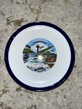 Vintage Niagara Falls Ontario Canada Decorative Plate 7.5”x7.5” Great Condition picture