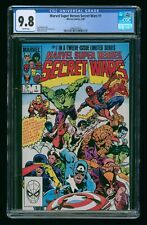 SECRET WARS #1 (1984) CGC 9.8 MARVEL SUPER HEROES WHITE PAGES picture