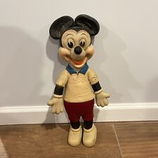 Vtg 1930’s Bend A Twist Mickey Mouse Toy Disney Grail Museum Plush Rubber Foam picture