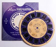 BLUE RING View-Master reel Island of Oahu Hawaii #64 EARLY 2nd gen picture