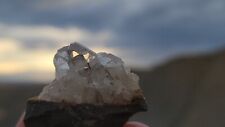 Clear Barite Crystal Cluster on Matrix from the Book Cliffs, Grand Junction, CO picture