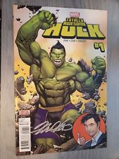 TOTALLY AWESOME HULK 1 Signed By AMADEUS CHO High Grade Copy See Picture picture
