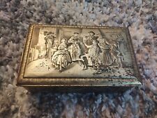 Vintage 1930s Teniers Tin Box (Made In Belgium) picture