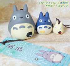 My Neighbor Totoro triple wind chime Big Medium Small Totoro Studio Ghibli New picture