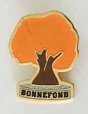 Bonnefond Autumn Tree Brand Advertising Pin Badge Vintage (C17) picture