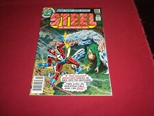 BX8 Steel the Indestructible Man #5 dc 1978 comic 9.0 bronze age NICE SEE STORE picture