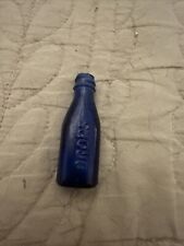 Antique Vintage 1920's Cobalt Blue Vicks Drops Sample Miniature Bottle Rare picture