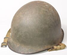 Original WWII US Army McCord Rear-Seam Swivel Bale M1 Helmet picture