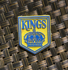 VINTAGE NHL HOCKEY LOS ANGELES KINGS TEAM LOGO COLLECTIBLE RUBBER MAGNET RARE  picture